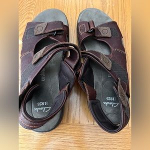 Clark’s Men’s Size 12 Brown Sandals